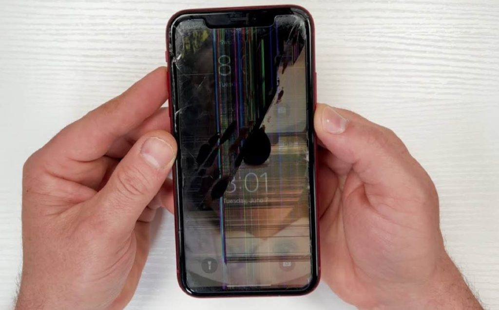 iç lcd ekranı kırılan telefon